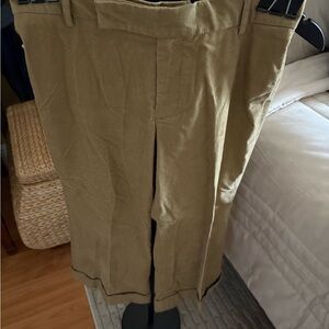 GAP Women Corduroy Pants in Tan